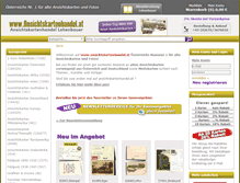 Tablet Screenshot of ansichtskartenhandel.at